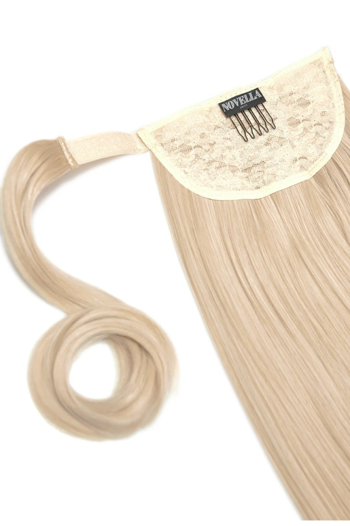 "The Novella" Light Golden Blonde Ponytail