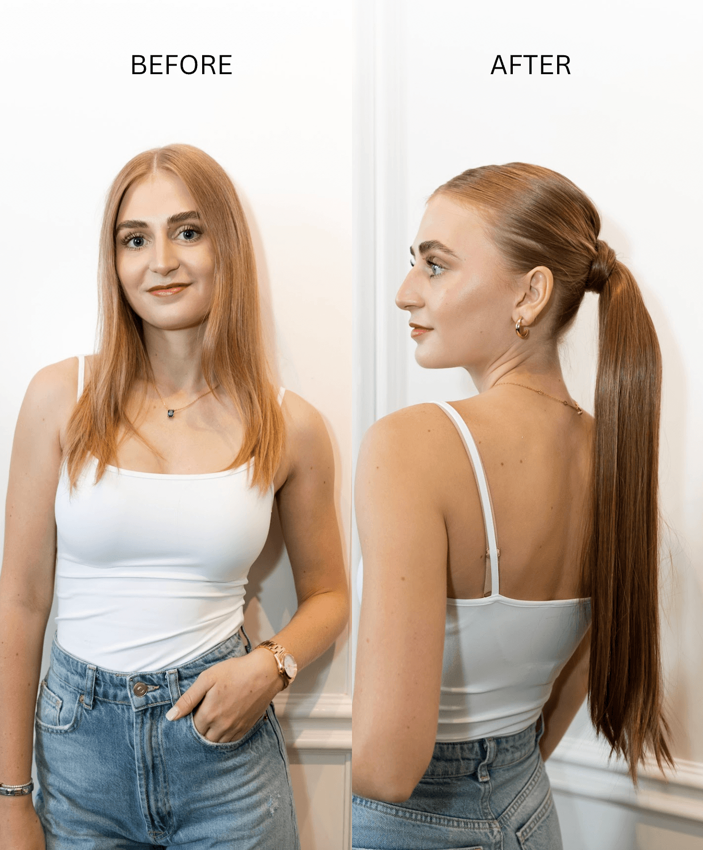 20-22 Inch Straight Ponytail