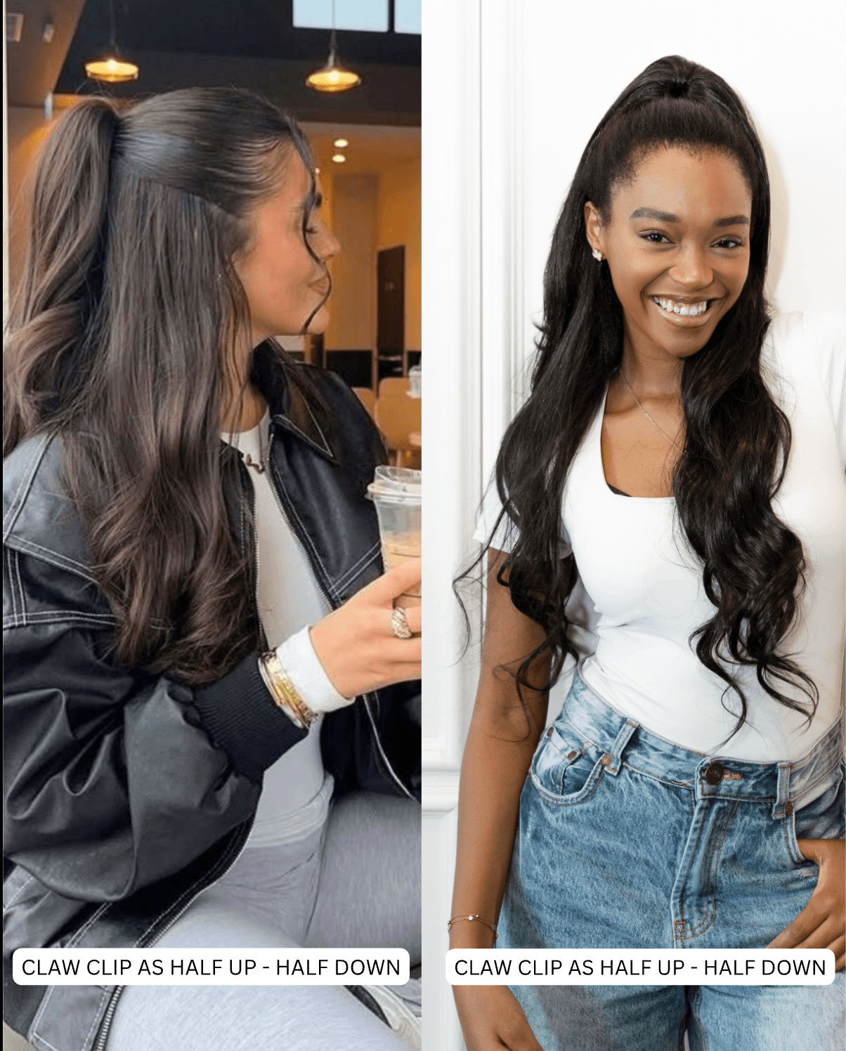 Blow Dry 16" Claw Clip Pony